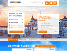 Tablet Screenshot of clevertours.com